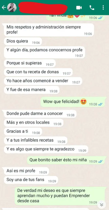 Testimonio de alumna 4